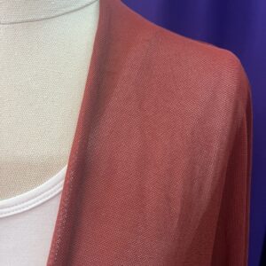 VIGORELLA twist cross over VEST Terracotta